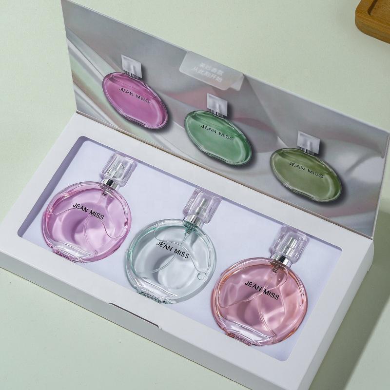 Brand New Women's Perfume Three-piece Set Lasting Women's Perfume Travel Suit & Mini Perfume Suit Wholesale