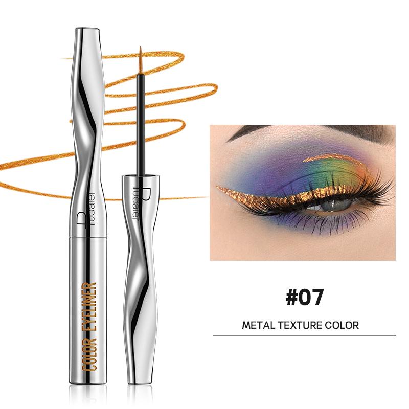 Wholesale Matte Eyeliner Lasting Waterproof Vegetarian Color Eyeliner Pencil Quick Dry Liquid Eyeliner Private Label