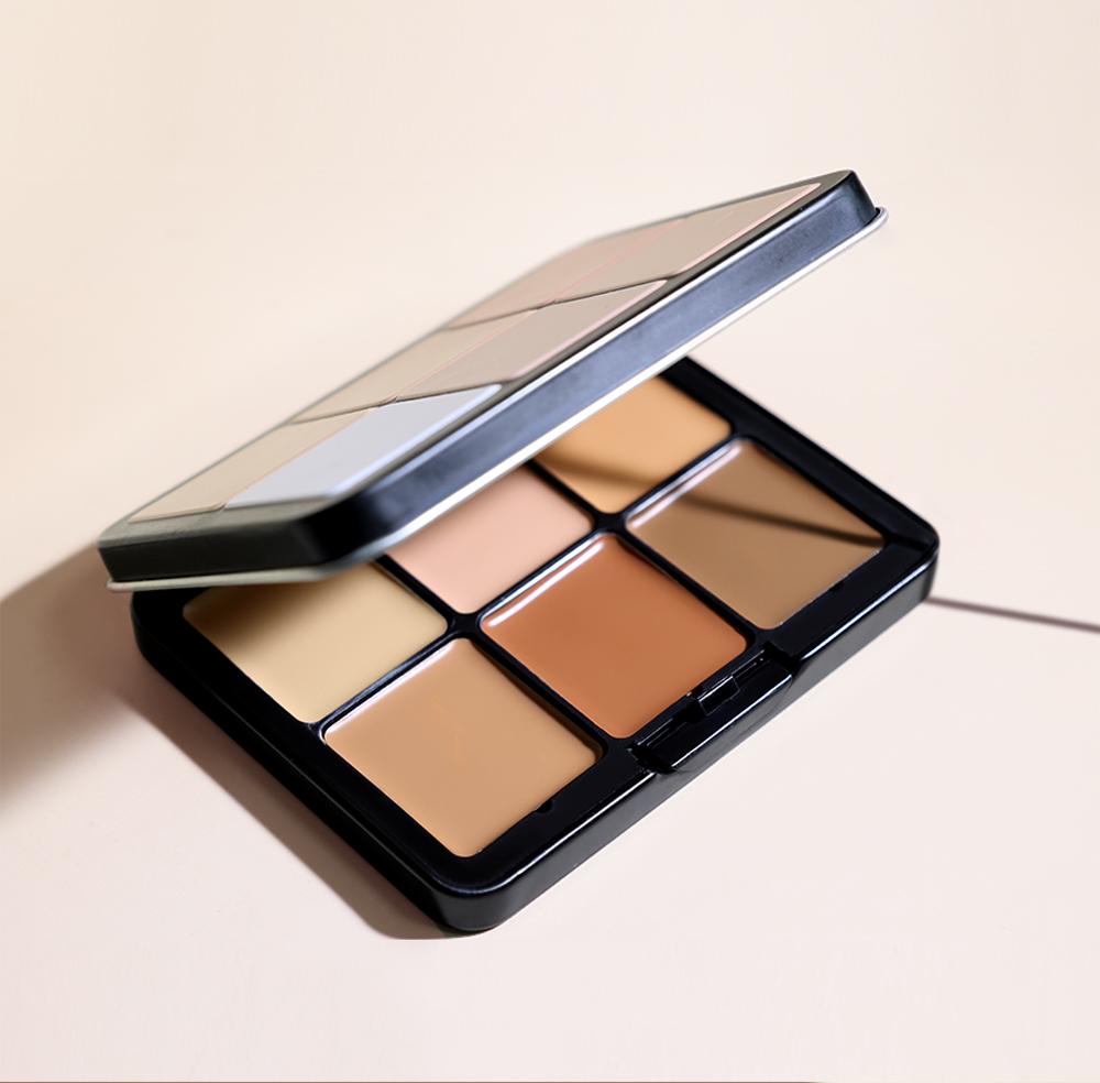 Facial Makeup Palette Contour Concealer 12 Color Cream Concealer Palette Private Label Professional Makeup