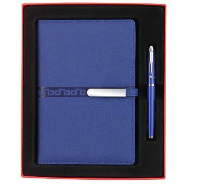 Corporate Gift Souvenirs Customized Logo For Guests Notebook Journal With Pen And Flask Umbrella USB Power Bank