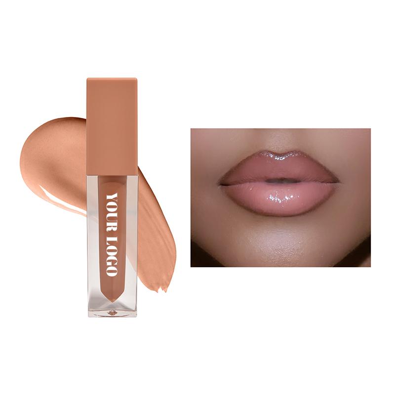 Wholesale Lip Lustre Custom Logo Private Label High Pigment Lip Gloss Lasting Makeup Lip Gloss