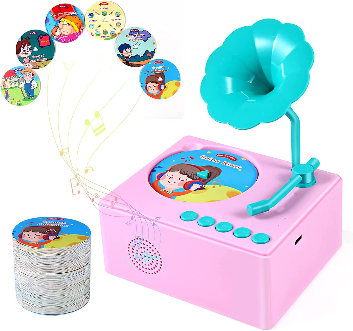 New Pre-School Cognitive Children Other Early Childhood Pedagogy Pre-Phonograph Children's Learning Toys