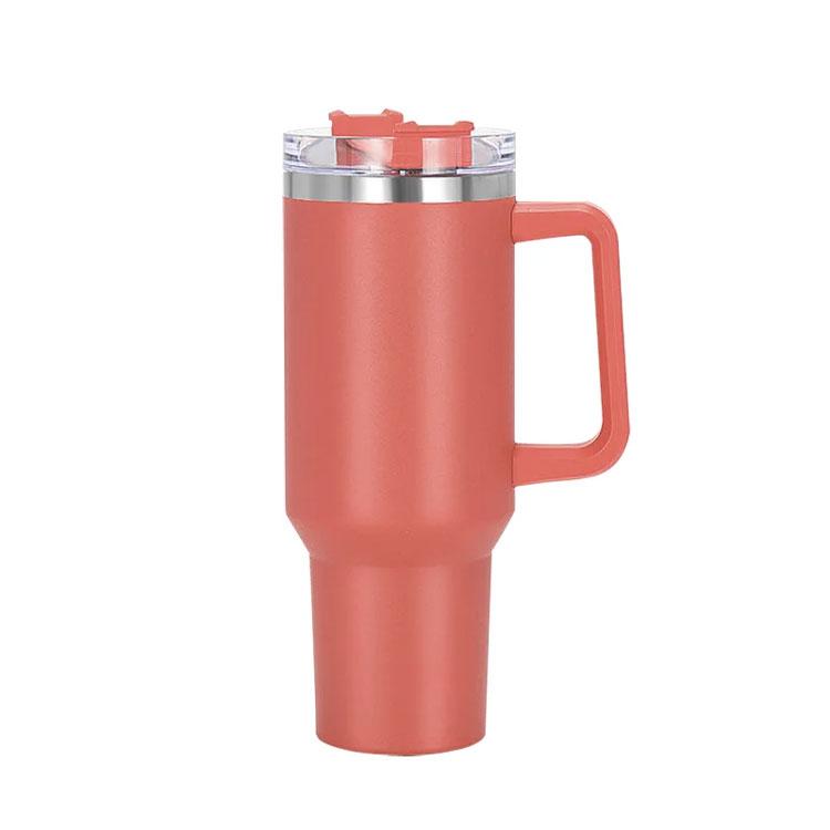 Stanley Cup 40 Oz Custom Logo Stainless Steel Tumbler Travel Mug With Handle, Hello Kitty Cup
