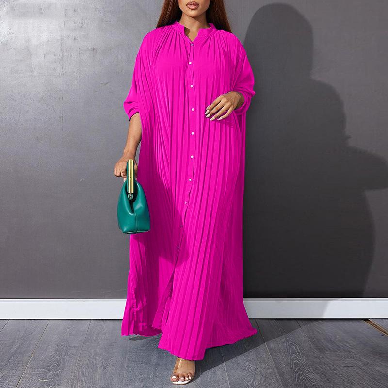 2024 New Fashion Plus Size Dress 4xl 5xl 6xl 7xl Women's Dress