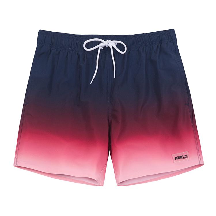 Customized OEM Men's Solid Color Swimming Trunks Quick Drying Board Swimming Trunks Eco-friendly Men's Summer Short Swimming Trunks