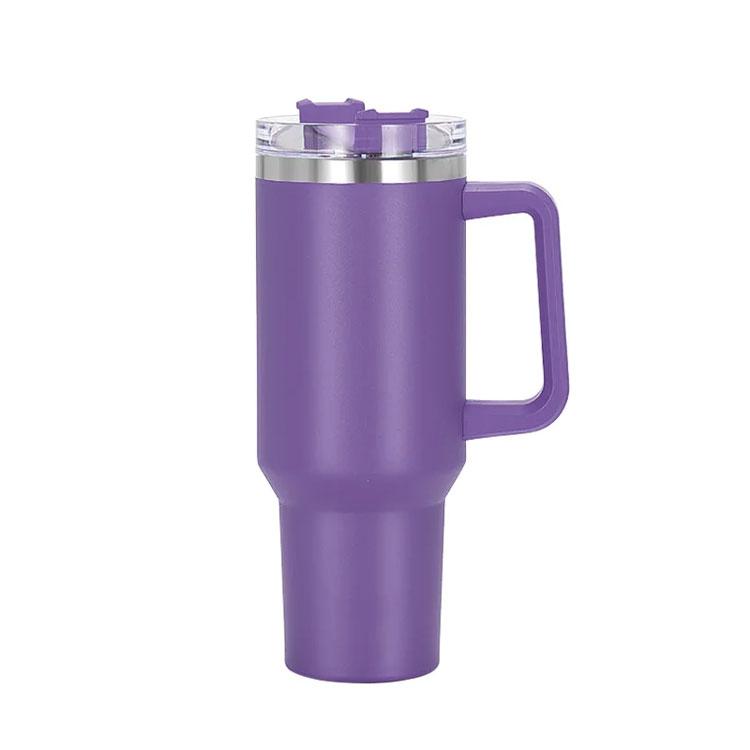 Stanley Cup 40 Oz Custom Logo Stainless Steel Tumbler Travel Mug With Handle, Hello Kitty Cup