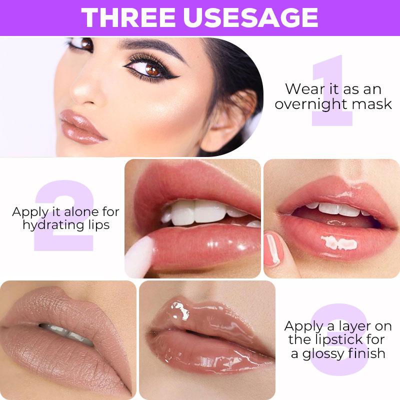 Big Brush 34 Color Changing Lip Oil Pigment Magic Moisturizing Seasoned Fruit Transparent Vegetarian Pink Lip Gloss Lip Gloss