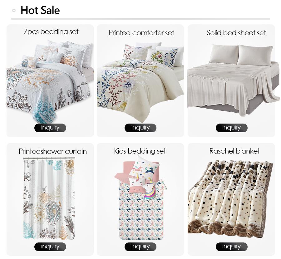 Alpha Textile Wholesale 3 Piece Set Bed Sheets, 100% Cotton Bed Sheets, Bedding, King Size Custom Bed Sheets & Pillow Pocket