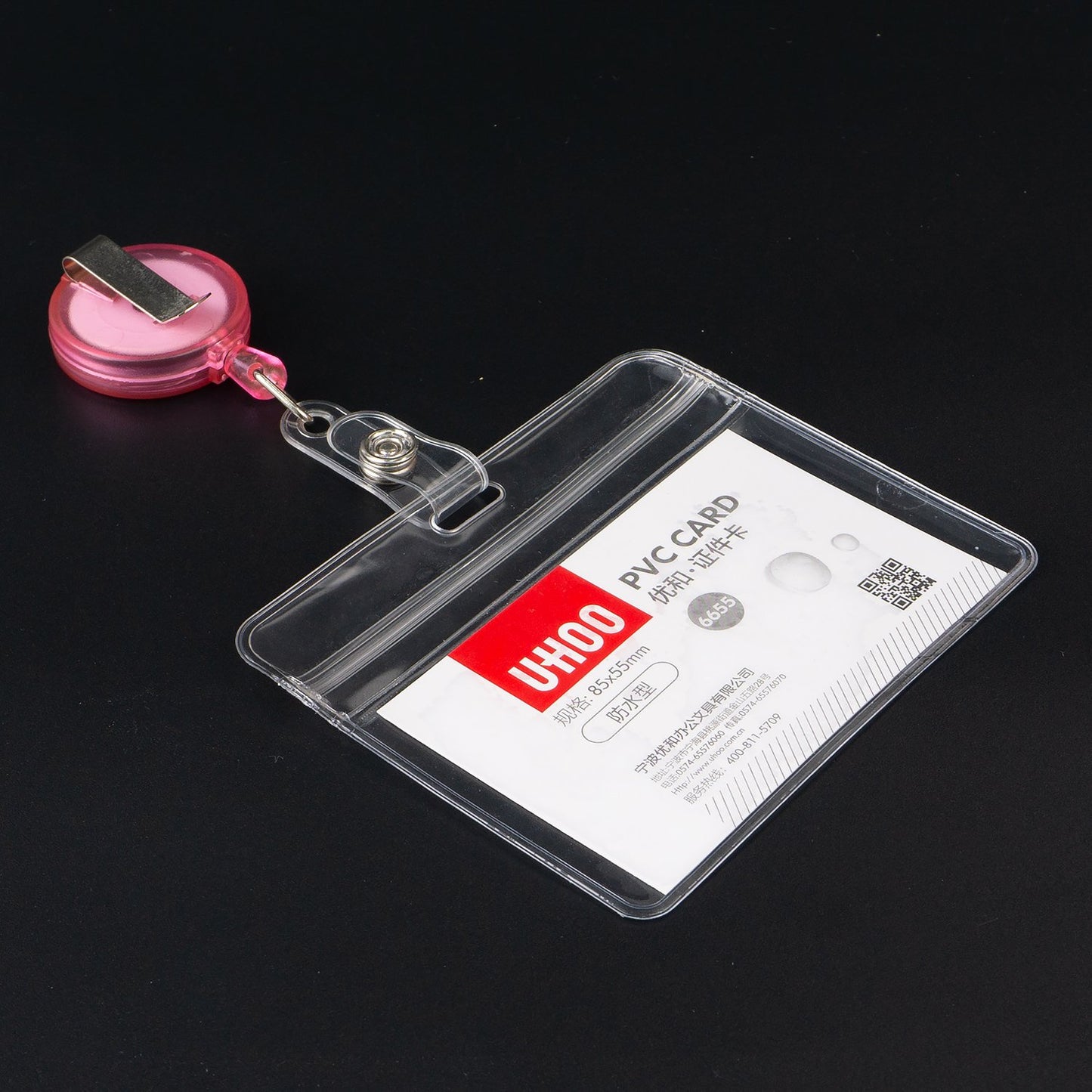Heavy Duty Retractable Badge Holder Reel Medical Nurse Name Badge Reel Card Holder Metal Clip Retractable Name Badge Reel