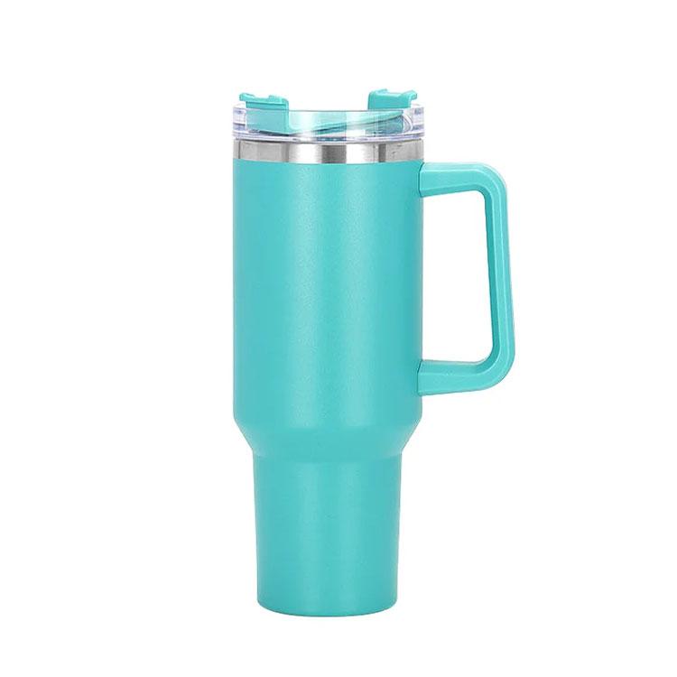 Stanley Cup 40 Oz Custom Logo Stainless Steel Tumbler Travel Mug With Handle, Hello Kitty Cup