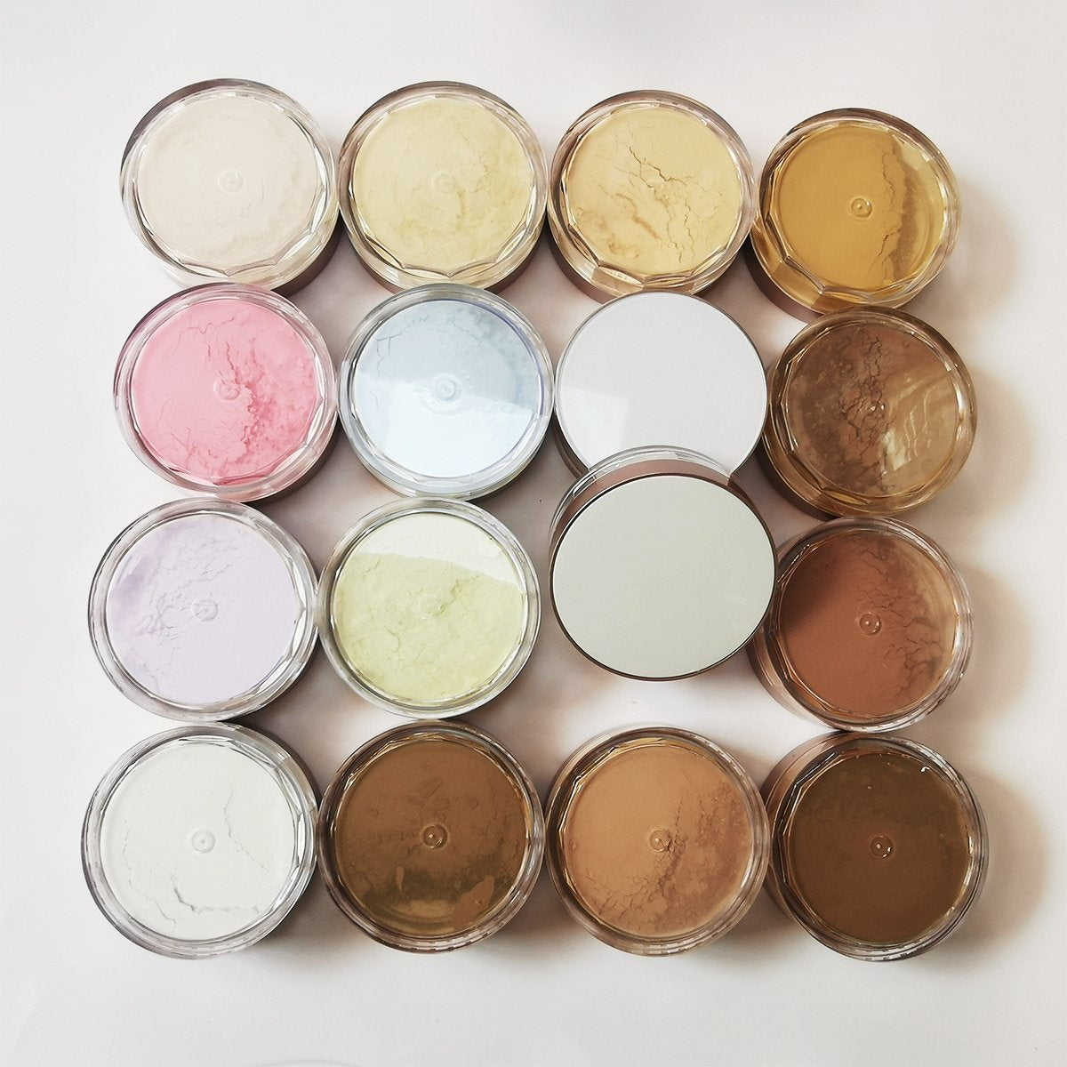 Non-Talcum Powder Non-Hydroxyl Flour Private Label Vegetarian Waterproof Cosmetic Loose Setting Powder