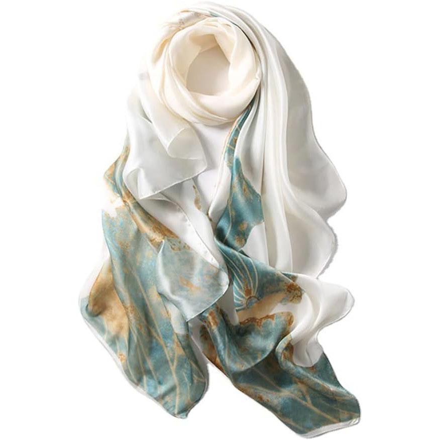 100 Silk Scarf Wholesale Custom 100 Silk Scarf 12 14 16mm Designer Custom Luxury Digital Printed Silk Scarf