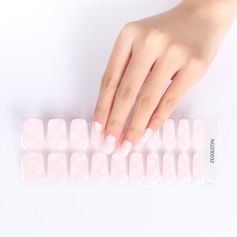 2025 Wholesale Amazon Best Selling New Brand UV Gel Nail Polish Nail Wraps Gel Varnish Nail Polish Sticker