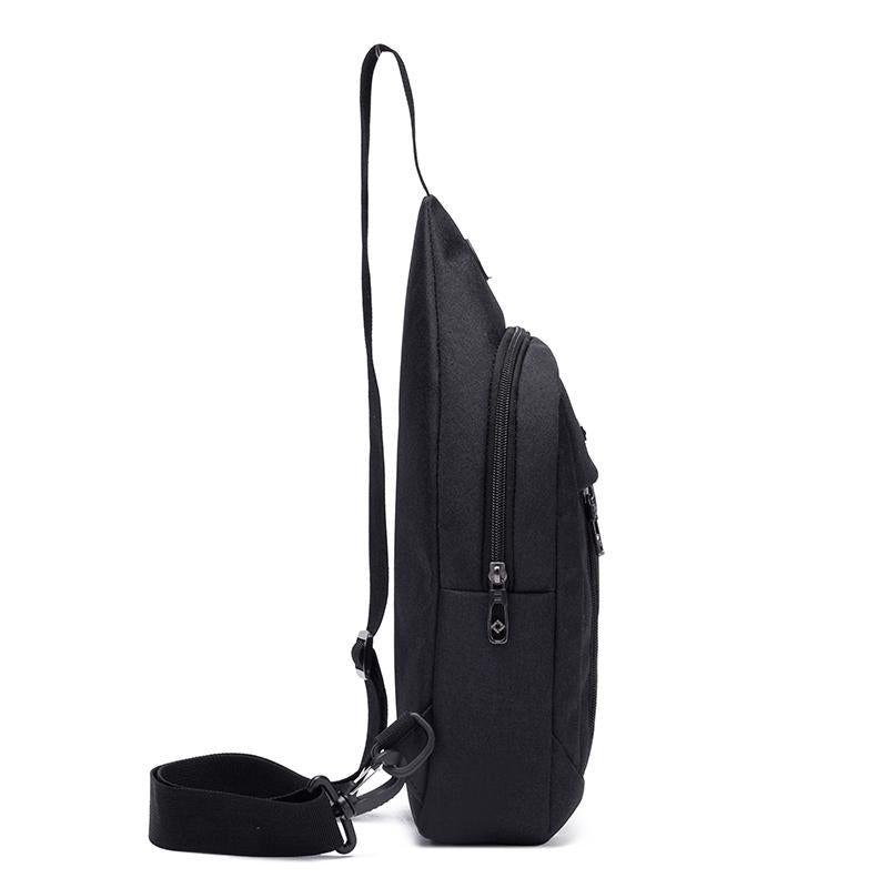 Large Capacity Korean Men's Leisure Chest Bag Wholesale Factory Simple Joker Shoulder Strap Waterproof Function