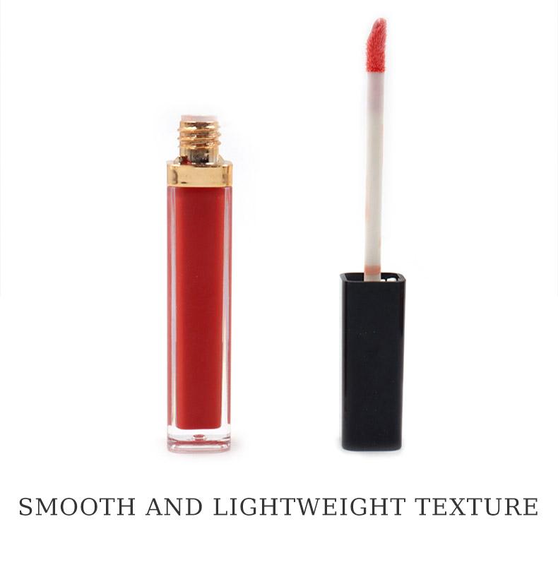 Custom Long Lasting Waterproof Glitter Lip Gloss Cosmetic Lip Gloss Wholesale Vegetarian Liquid Lip Gloss