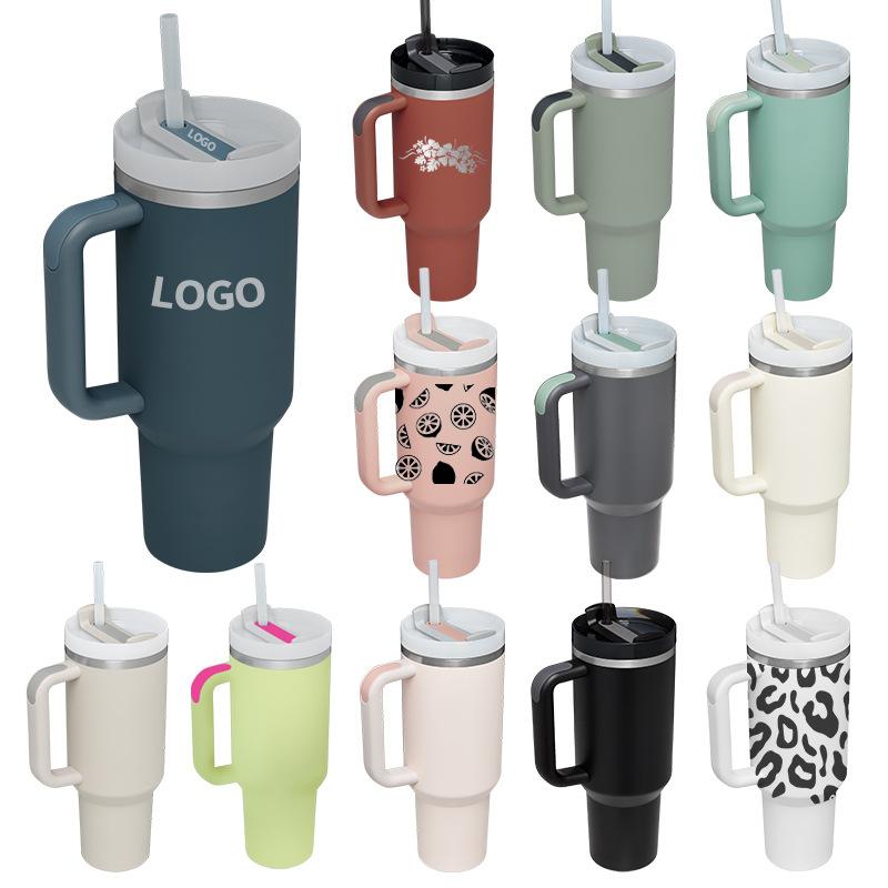 Ama Zon Bestseller 1:1 Original Famous Brand Stan H2.0 Cup 40 Oz With Handle Holder Cup 40 Oz 30 Oz Outdoor Cup