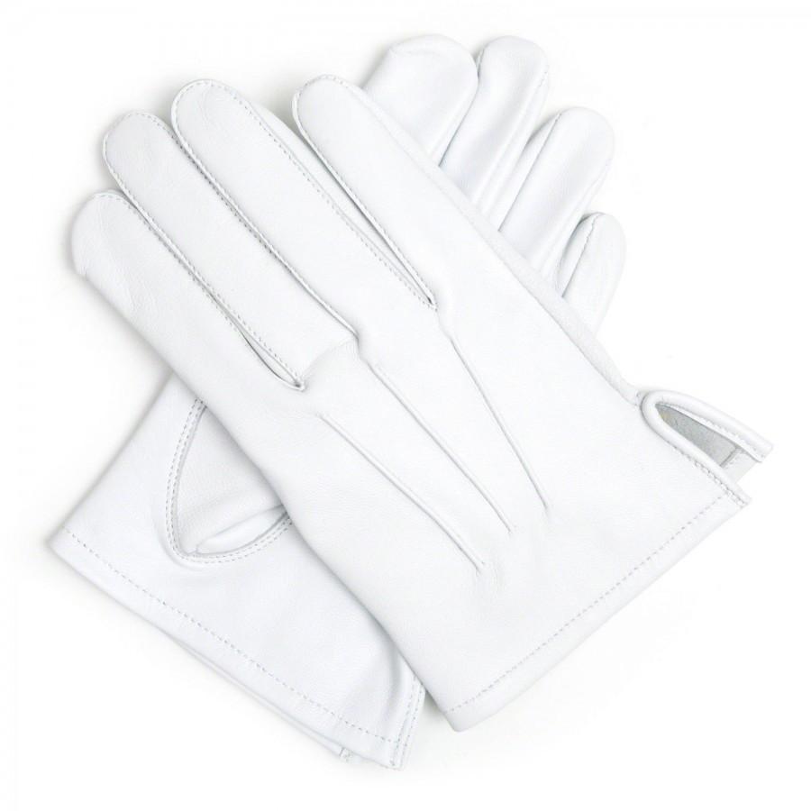 Formal Cotton Gloves Embroidered Masonic Gloves