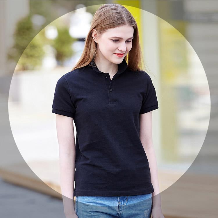 High Quality Personalized Uniform Fit For Advertising Polo T-Shirt Women