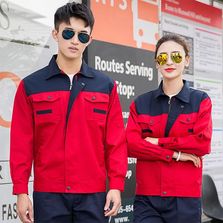 High Quality Men's Construction Engineering Jacket And Pants Factory Worker Uniform Work Clothes