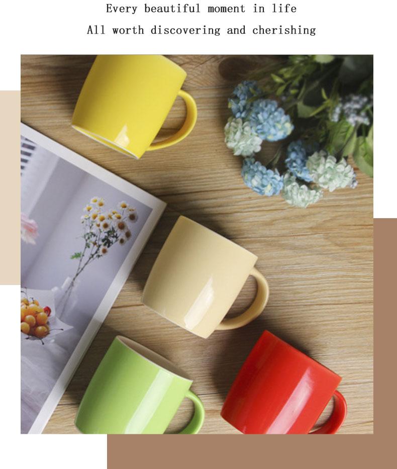 Redeco Custom Mug Luxury Creative Ceramic Plate Cup Ceramic Coffee Cup Gift Home Decorations