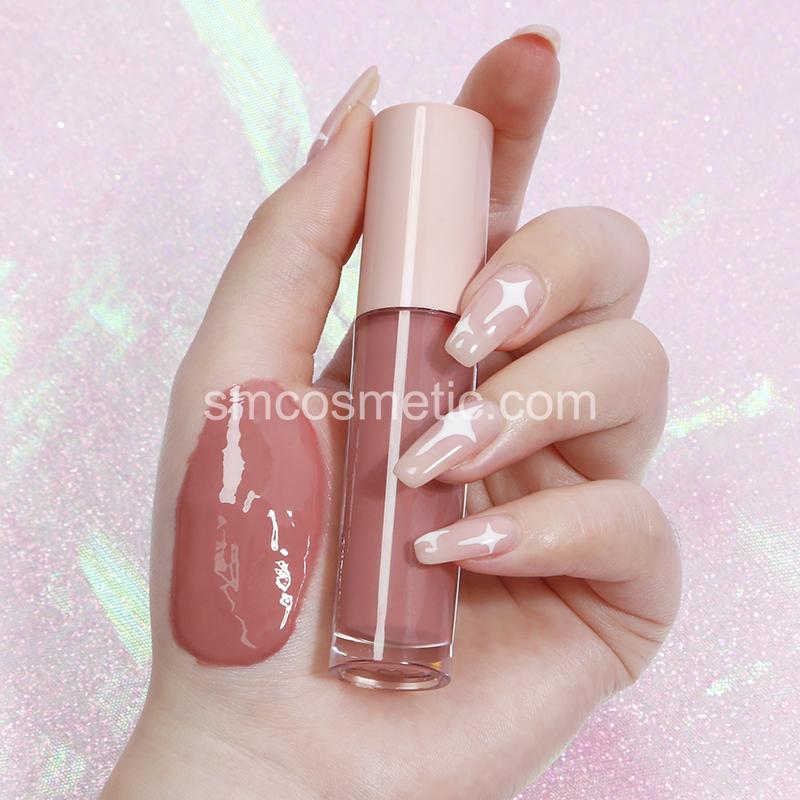 Wholesale New Design Mini Lip Gloss Cosmetic Moisturizing Liquid Lip Gloss Plain Glitter Lip Gloss Shiny Lip Gloss