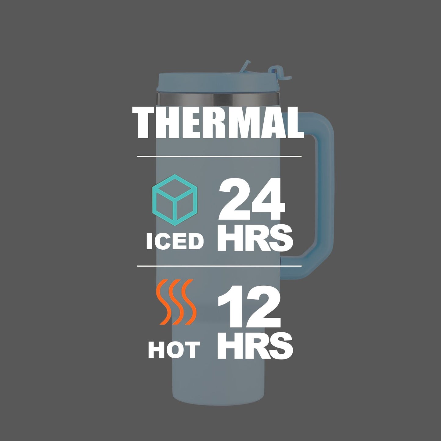 Wholesale Custom Travel Mug Insulated Leak-proof Stainless Steel Adventurer Tumbler 40 Oz Cold Drink