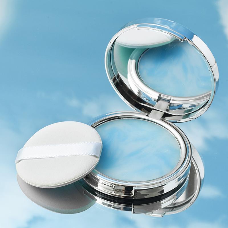 Cosmetics Matte Blue Sky Cloud Oil Control Powder Cake Eco-friendly Candybella Pressed Setting Powder