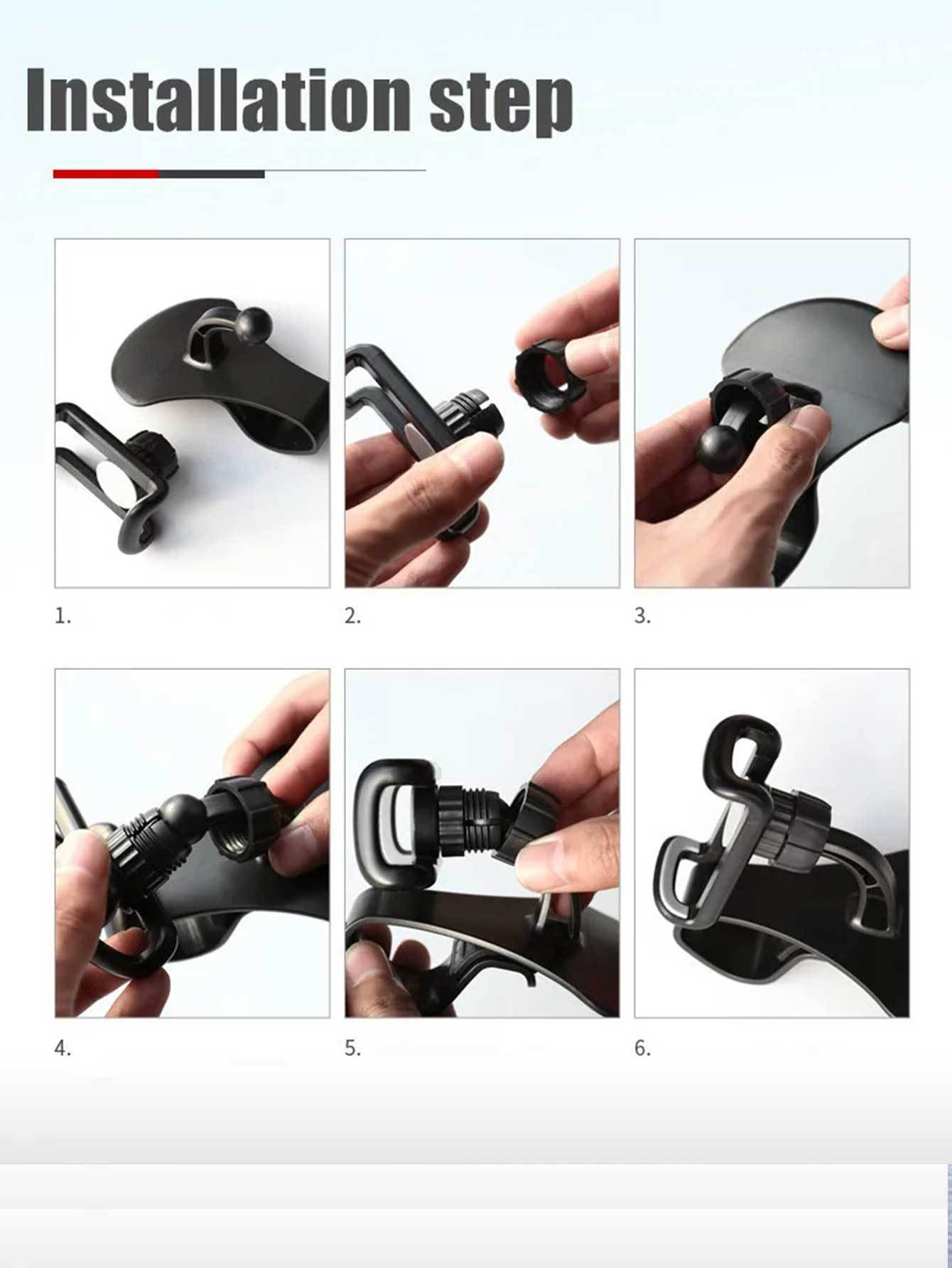 Factory Wholesale Dashboard Car Mobile Bracket Installation Dashboard 360 Rotating Mobile Bracket Car Mobile Phone Bracket
