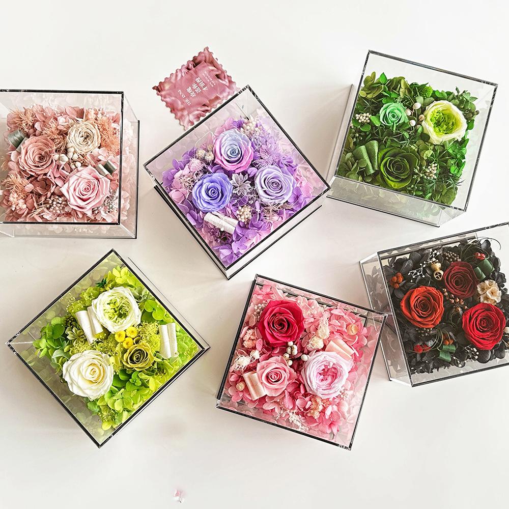 Preserved Roses Forever Eternal Flowers And Plants Preserved Roses Decorative Eternal Flowers