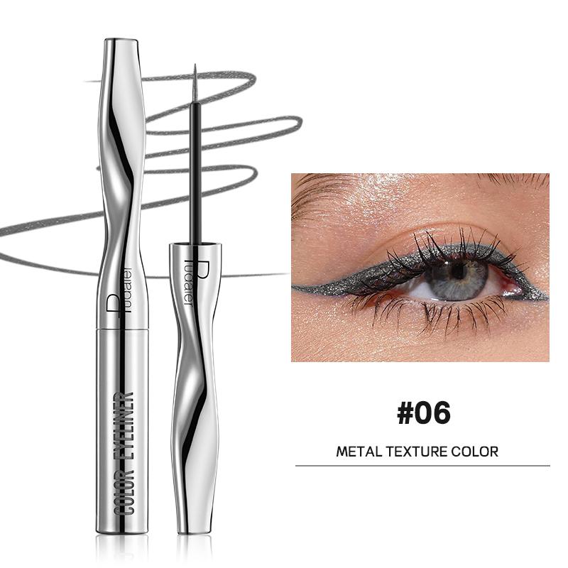 Wholesale Matte Eyeliner Lasting Waterproof Vegetarian Color Eyeliner Pencil Quick Dry Liquid Eyeliner Private Label