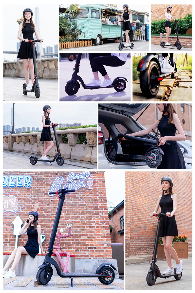 China Cheap Latest Hot Inquiry Fashion X7 Mobile 2 Wheels Other EScooter Powerful 350 Watt Motor Maximum Range 40km Electric Scooter