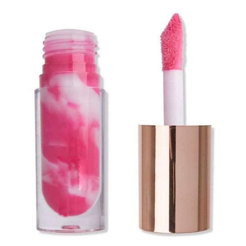 Private Label Moisturizing Marble Color Lip Gloss Vegetarian Cruelty-free Gloss Lip Gloss