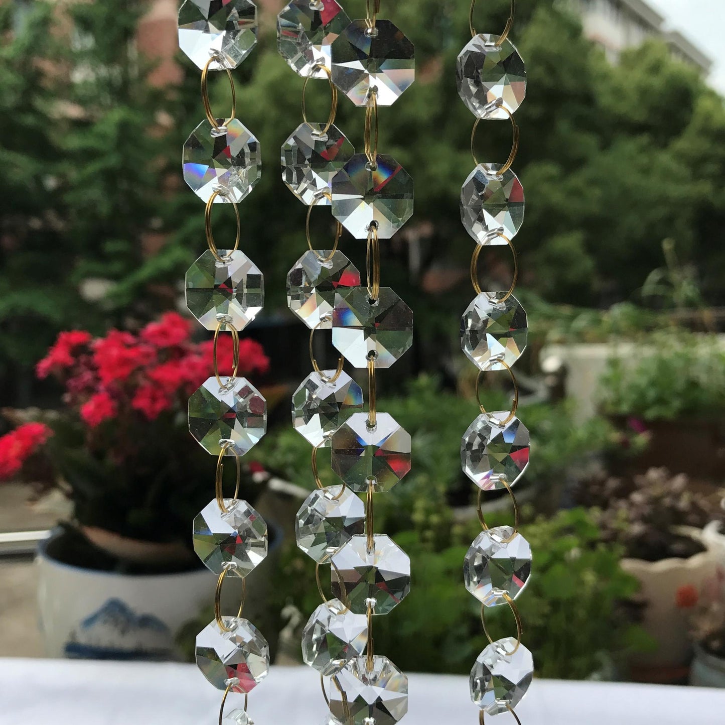 Personalized Engraved Logo Crystal Christmas Decoration Gift Hanging Christmas Tree Custom Crystal Glass Ornaments
