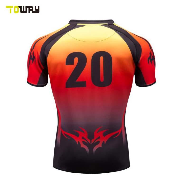 Men's Irish Rugby Jersey Shirt