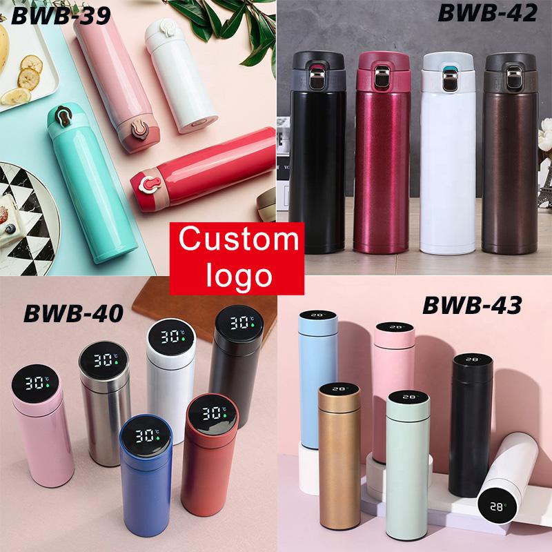 Custom Logo Gift Cup New 2024 Ceramic Logo Plastic Straw Stainless Steel Cup Variety Of Promotional Cups
