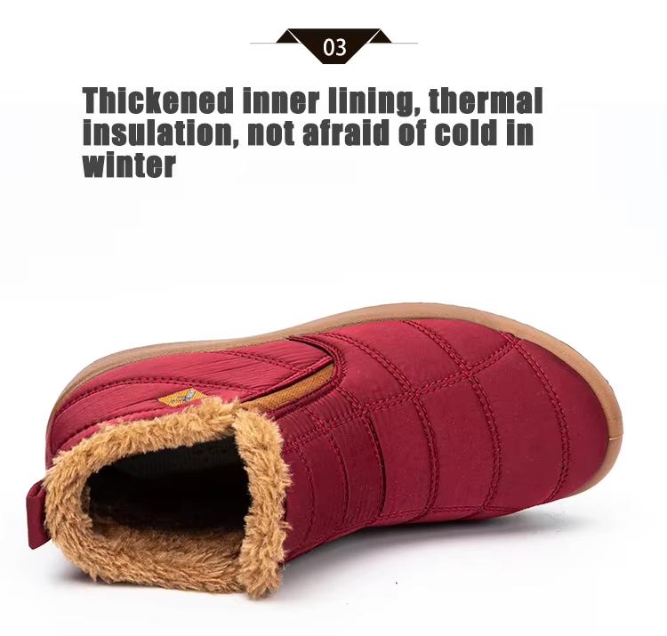 New Cheap Winter High-top Warm Plush Unisex Snow Boots Waterproof Large Size Comfortable Lightweight Women's Snow Boots