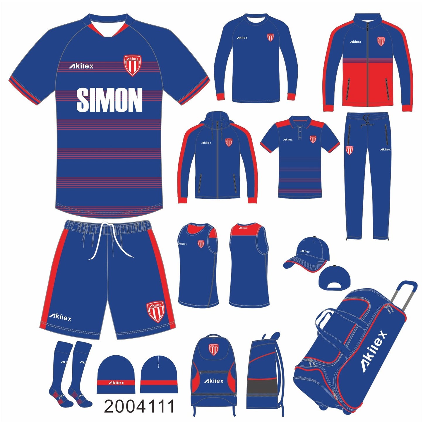 Custom New Design High Quality Factory Original Soccer Full Set Soccer Team Uniform Training Men Soccer Set For Sale