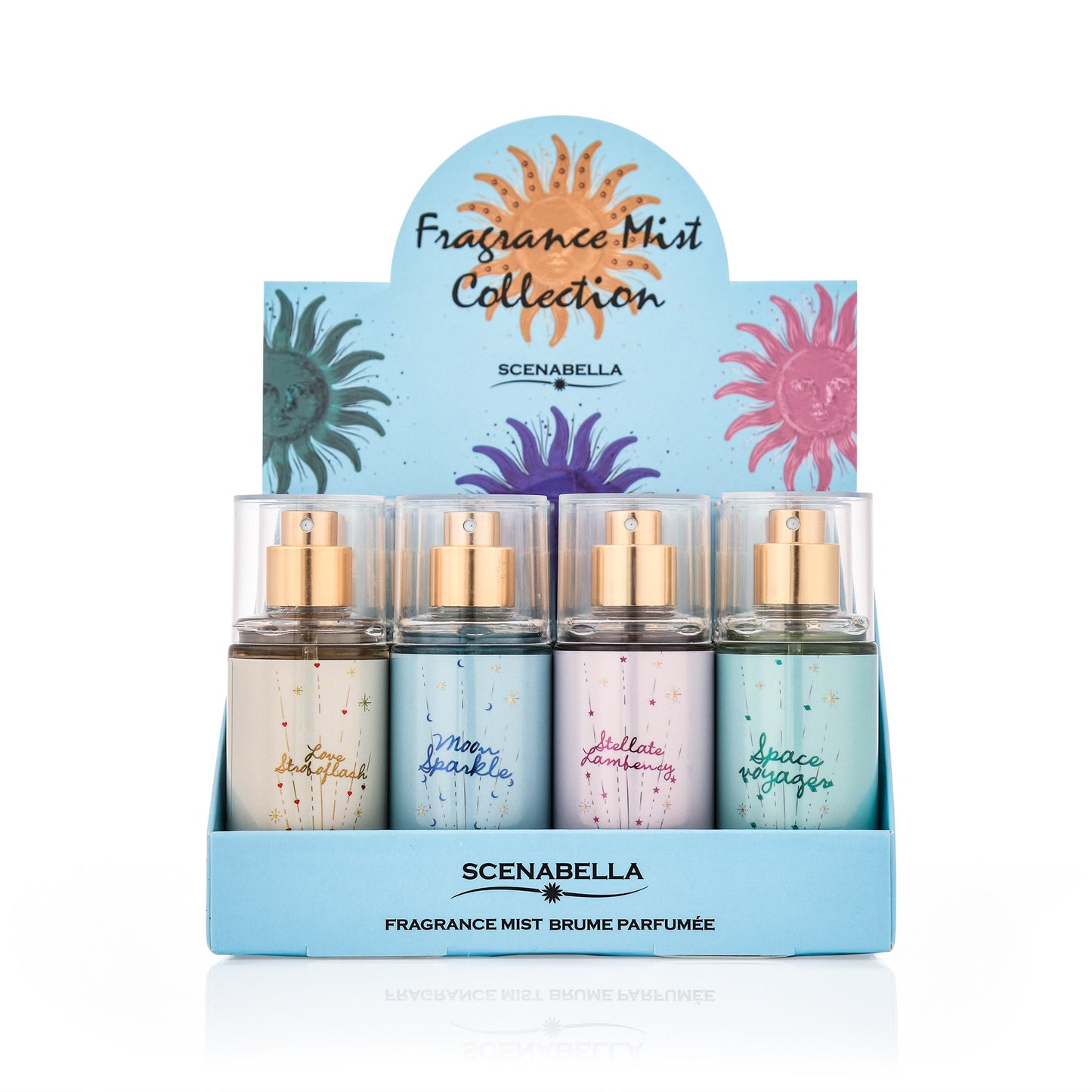 Travel Suit & Mini Perfume Body Spray Deodorant Suit