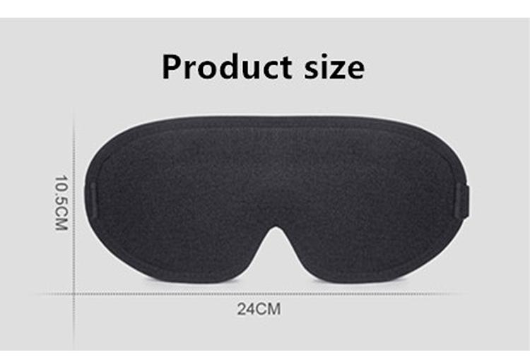 Luxury Sleeping Mask For Back And Side Sleepers Zero Intraocular Pressure Night Eye Mask Hood Shading 3D Sleep Mask