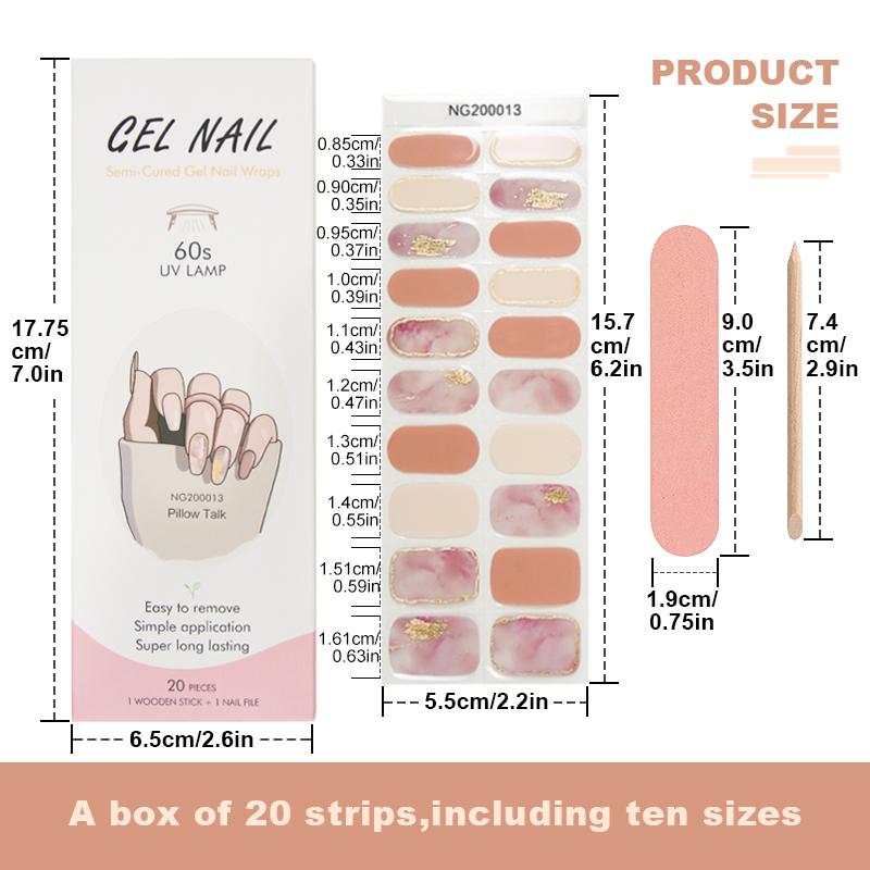 2025 Wholesale Amazon Best Selling New Brand UV Gel Nail Polish Nail Wraps Gel Varnish Nail Polish Sticker