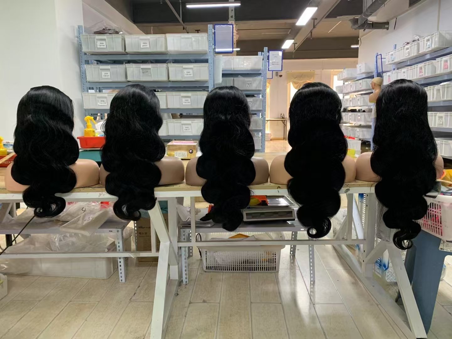 Ready Stock Human Hair Wig And Toupee Color Ring Set