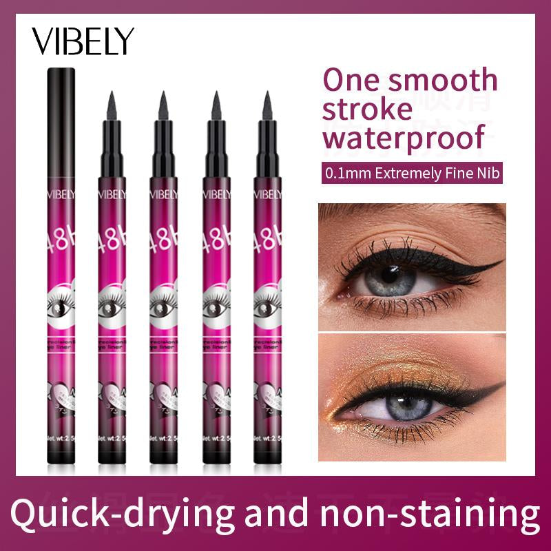 New Fashion Wholesale Makeup Thin Smooth Eyeliner Liquid Durable Waterproof Eyeliner Pen