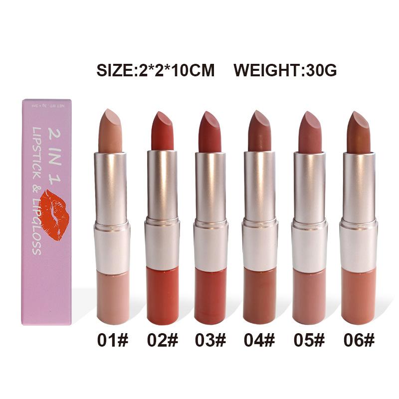 Vegetarian Waterproof Matte Liquid Lipstick Gloss Lip Gloss Custom Your Logo High Quality Heart Shape Lip Gloss Tube DIY Lip Gloss
