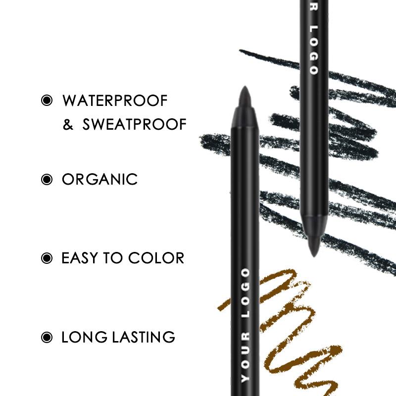 Waterproof Eyeliner Gel Eyeliner Private Label Eyeliner Waterproof Custom Gel Eyeliner Built-in Pencil Sharpener