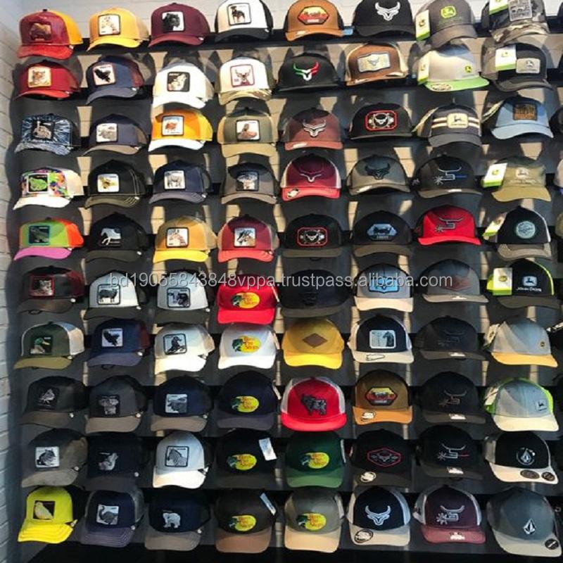 High Quality 6 Panel Custom Baseball Cap 3D Embroidered Side Sticker Flat Eaves American Assembly Team Stock Hat Low MOQ