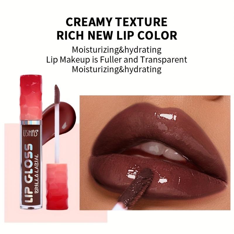 Meisha Hot Lip Gloss Matte Finish No Fading Moisturizing Lip Glaze No Stick Liquid Lipstick Private Label