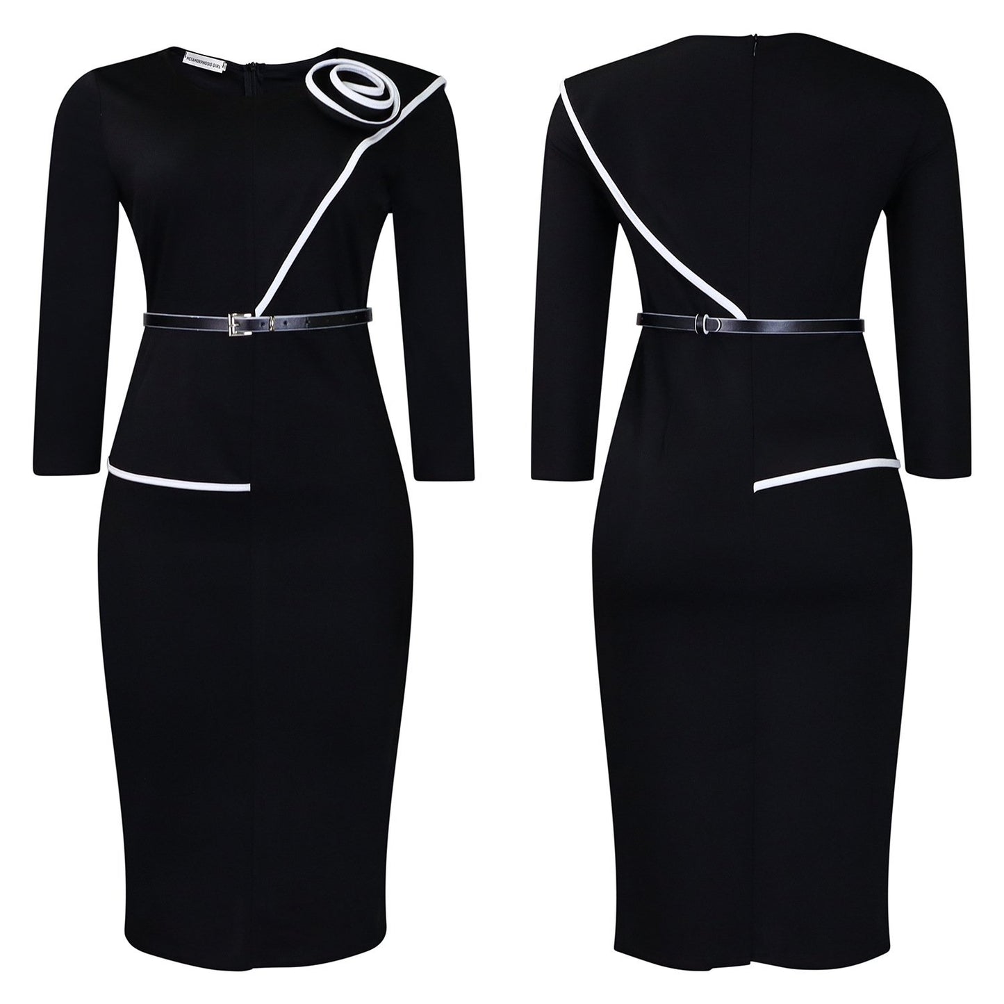 2025 Latest Design Spring Women's Casual Elegant O Collar Long Sleeve Office Women's African Women's Clothing