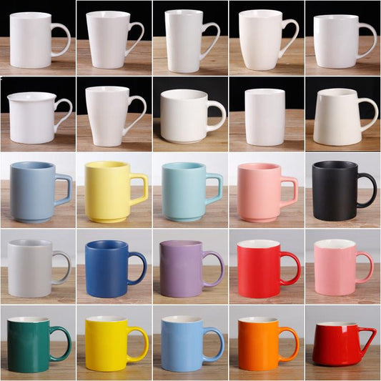Redeco Custom Mug Luxury Creative Ceramic Plate Cup Ceramic Coffee Cup Gift Home Decorations
