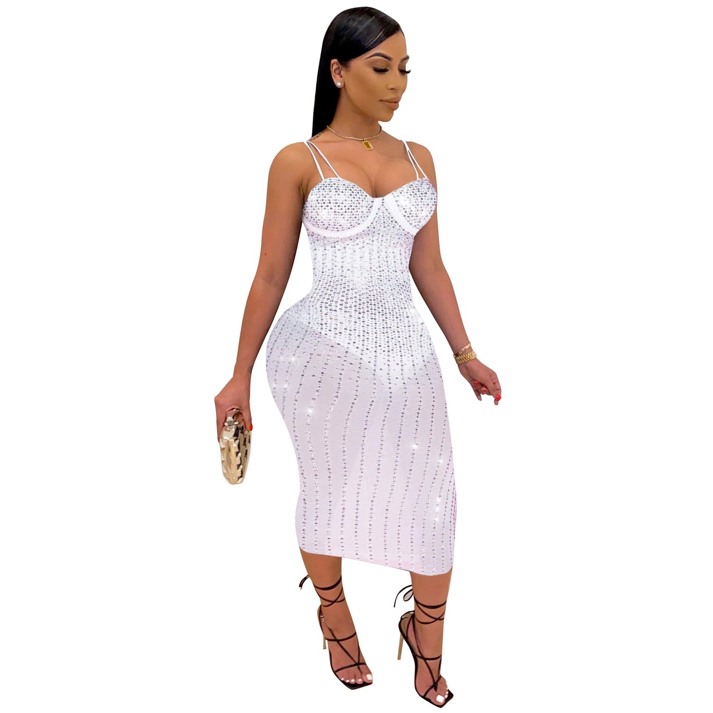 Wholesale New Casual Dress Ladies Elegant Ladies Long Sleeve Dress Ladies Casual Plus Size 5XL