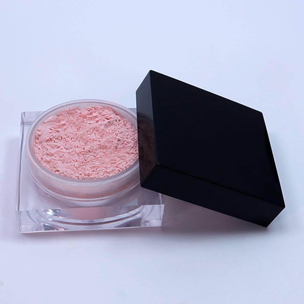 Low MOQ Matte Waterproof Cosmetic Makeup Private Label Vegetarian Pink Loose Style Powder